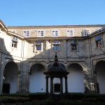 The new top storey of the Santiago de Compostela parador, added in the 1950s