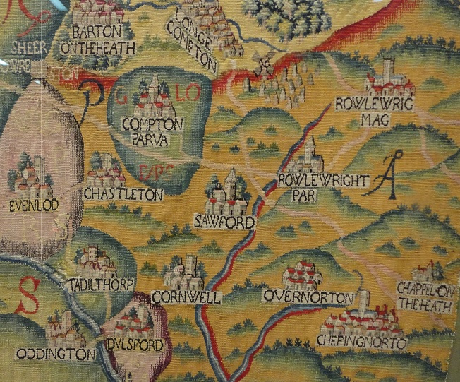 Bodleian Sheldon Tapestry map 
