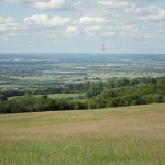 Broadway Tower: wide view of Birmingham